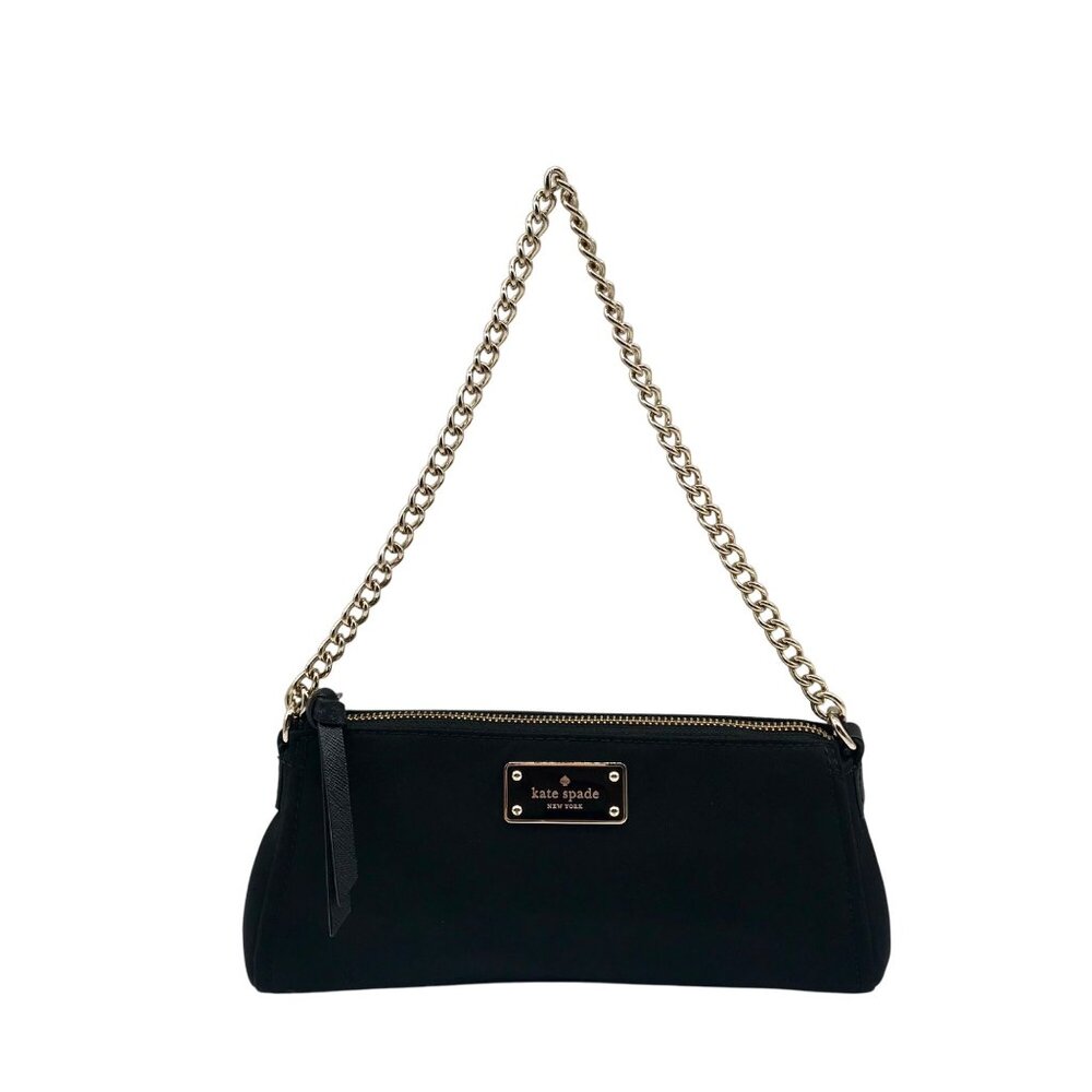 Kate Spade Black Nylon Jane Wilson Road Shoulder Bag